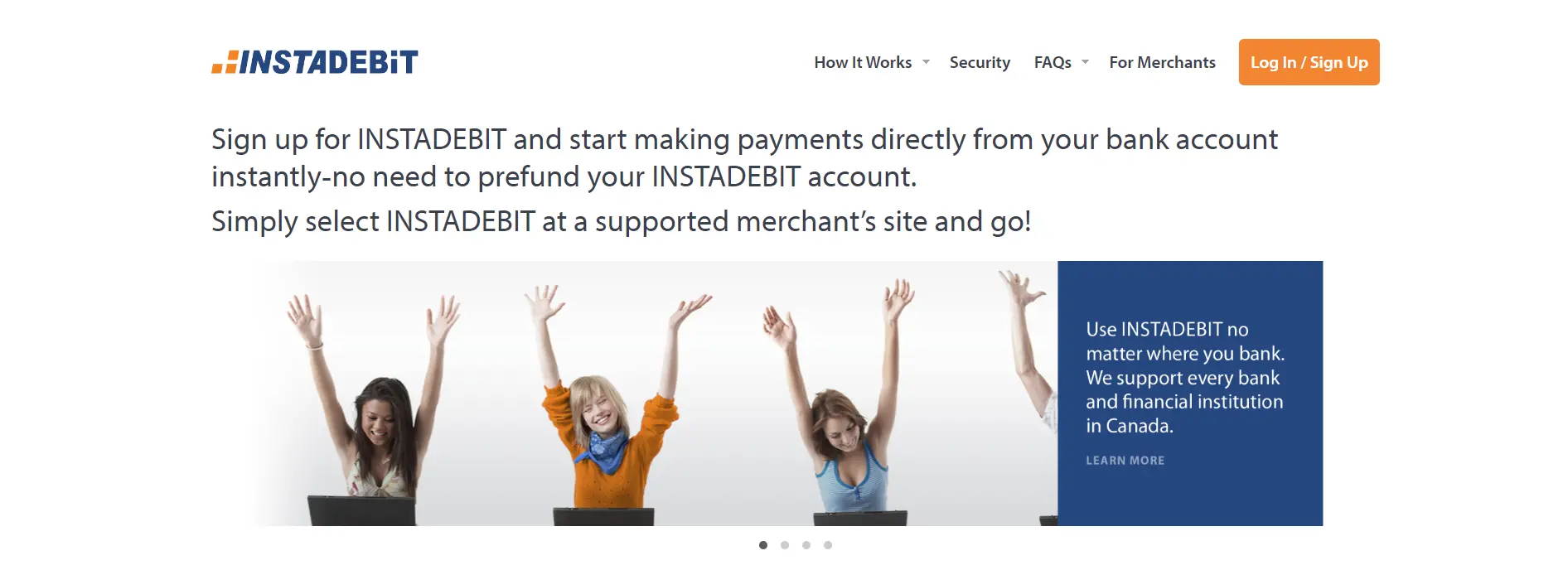 InstaDebit payment in online casinos InstaDebit